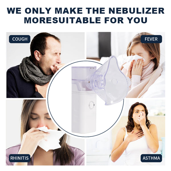 Portable Nebulizer for Asthma | Inhaler Machine | Handheld Respiratory Therapy Device