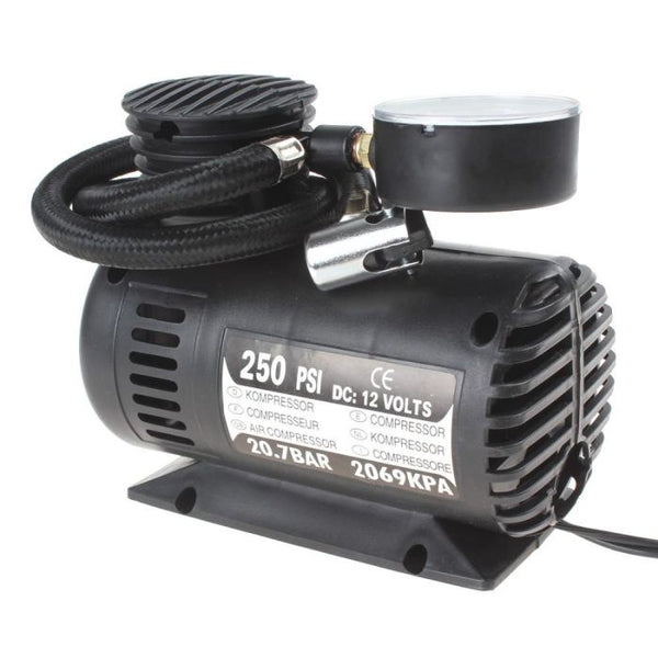 Mini 12V 300PSI Car Air Pump | Portable Electric Tyre Inflator Compressor for Cars & Bikes
